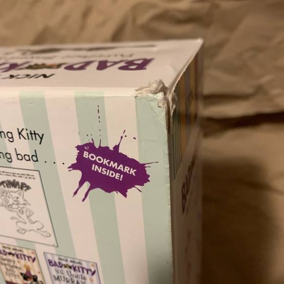 Bad Kitty’s Purrfect 8 Book Box Set By Nick Bruel - Picture 4 of 5